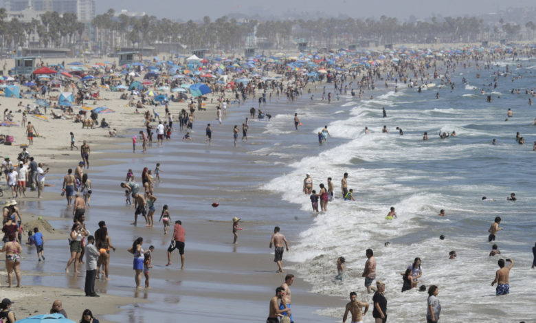 Los Angeles trues med «den store røde knappen»