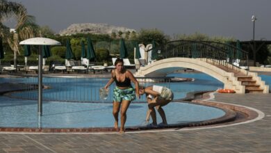 Rhodos – Turist-innsats vekker oppsikt