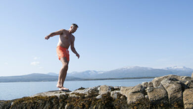 Turistene drar nordover