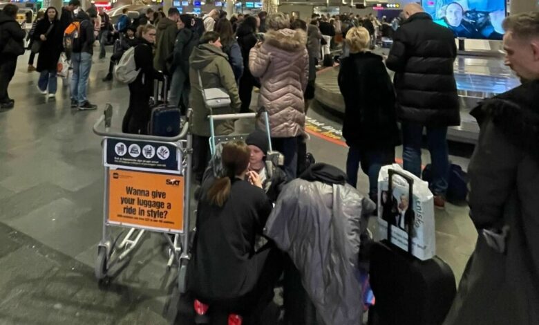 Juleutfarten: – – Ventet i over en time