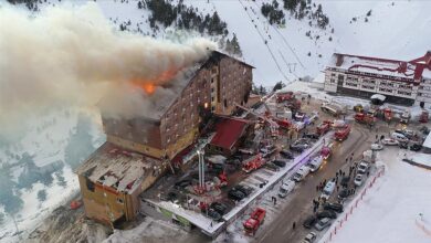 79 omkommet i hotellbrann i Kartalkaya