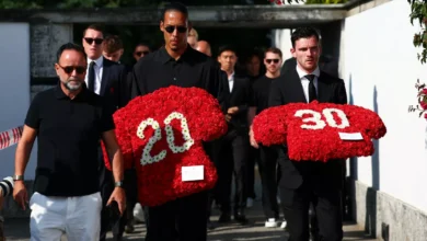 NÅ: Jota og Silva begraves