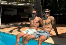 Johannes Høsflot Klæbo, Niklas Dyrhaug, Alexander Sørloth og Emil Iversen trente sammen i Cannes.
