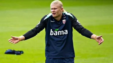 Erling Braut Haaland liker ikke at det er bråk i barndomsklubben Bryne.