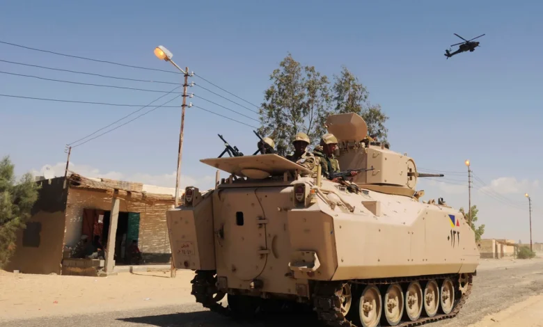 Israel ber USA presse Egypt til å redusere militær oppbygging på Sinai Israel ber USA presse Egypt til å redusere militær oppbygging på Sinai