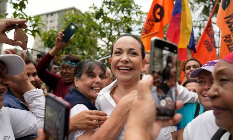 María Corina Machado får fredsprisen María Corina Machado får fredsprisen
