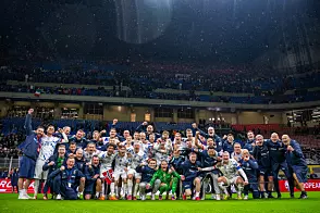 Erling Braut Haaland og co. feiret i Milano etter 4-1-seieren over Italia.