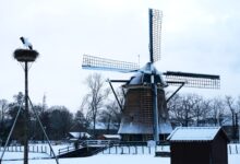 Snøkaos i Europa – hundrevis av fly innstilt