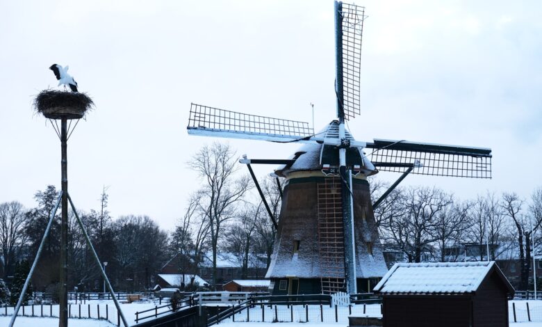 Snøkaos i Europa – hundrevis av fly innstilt