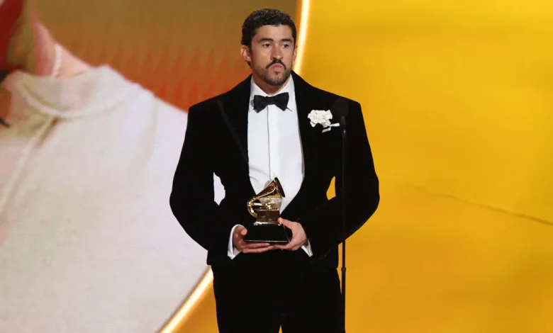 Bad Bunny ropte «ICE ut» til jubel under Grammy-utdelingen