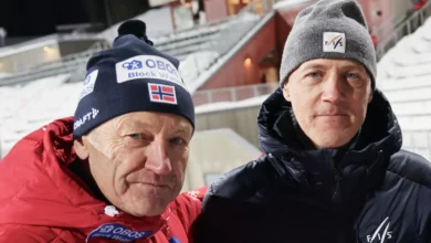 – Er ikke her på ferie