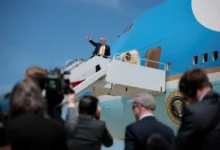 Trump reiser til Kina sammen med Musk, Nvidias Huang og Apples Cook for høyrisikotoppmøte med Xi