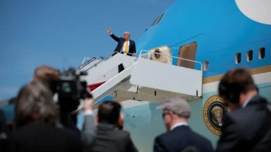Trump reiser til Kina sammen med Musk, Nvidias Huang og Apples Cook for høyrisikotoppmøte med Xi