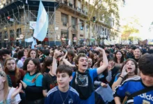 Store protester i Argentina mot Mileis kutt i universitetsfinansiering