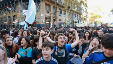 Store protester i Argentina mot Mileis kutt i universitetsfinansiering
