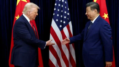 Trump vil presse på for å åpne Kina for amerikansk næringsliv under høyrisikotoppmøte i Beijing