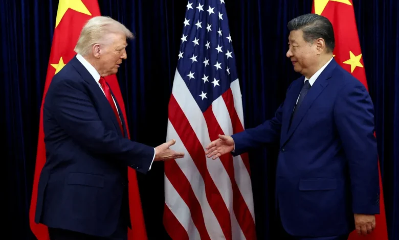 Trump vil presse på for å åpne Kina for amerikansk næringsliv under høyrisikotoppmøte i Beijing Trump vil presse på for å åpne Kina for amerikansk næringsliv under høyrisikotoppmøte i Beijing