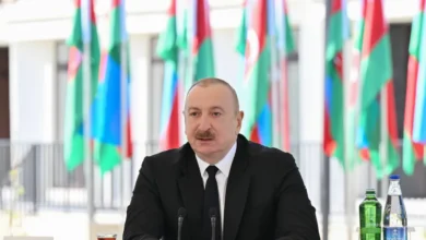 Aserbajdsjans Aliyev kritiserer EU-observatører og kaller dem «falske helter» som later som de forsvarer Armenia