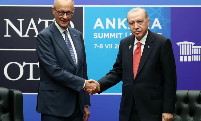 Tyskland omtaler Türkiye som en strategisk alliert under NATO-toppmøtet i Ankara Tyskland omtaler Türkiye som en strategisk alliert under NATO-toppmøtet i Ankara
