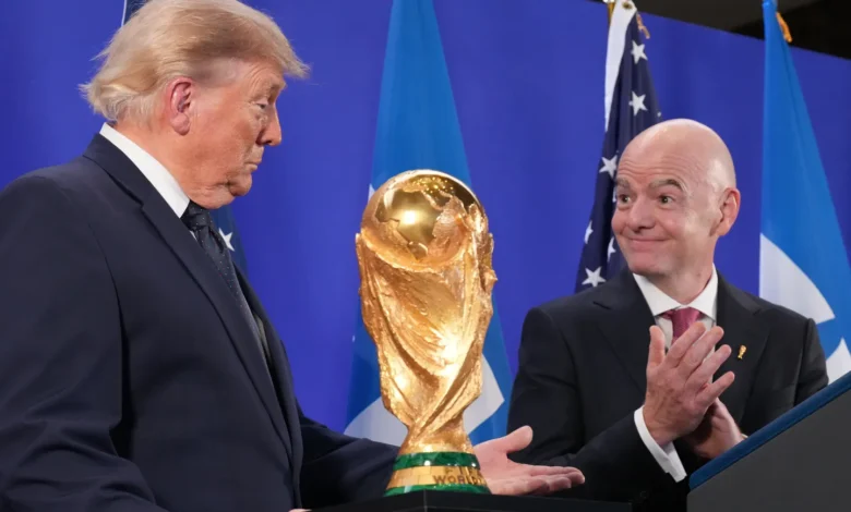 Trump tilbake i VM-rampelyset – vurderer nytt amerikansk vertskap i 2038 Trump tilbake i VM-rampelyset – vurderer nytt amerikansk vertskap i 2038