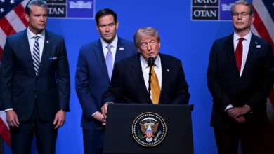 Trump roser Erdoğan som «en stor leder» og beskriver NATO-toppmøtet i Türkiye som en stor suksess